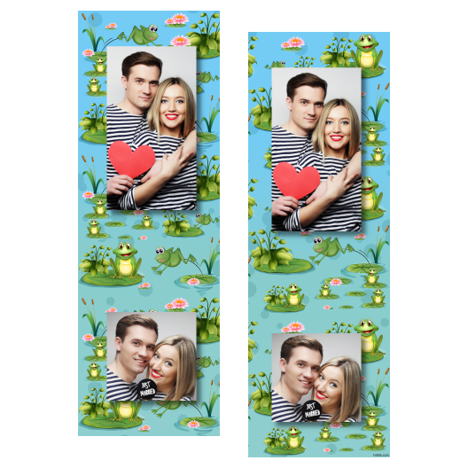 Frog Day + water lilies + 110 no frame Frog Day + water lilies + 110 no frame