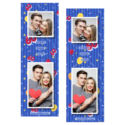 Sześćdziesiątka + balony + 111 biały z tekstem Sześćdziesiątka + balony + 111 biały z tekstem