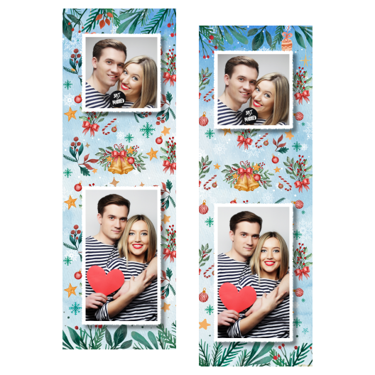 Dzwoneczki świąteczne + dekoracje + 111 biały Dzwoneczki świąteczne + dekoracje + 111 biały