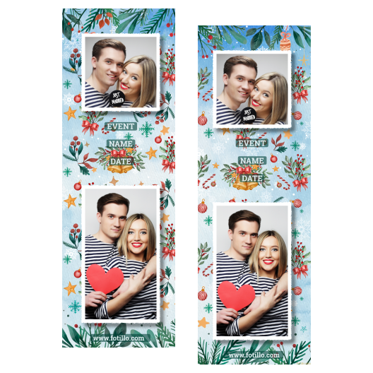 Dzwoneczki świąteczne + dekoracje + 111 biały z tekstem Dzwoneczki świąteczne + dekoracje + 111 biały z tekstem