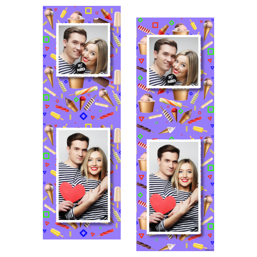 Dzień Lodów + kolaż + 111 biały Dzień Lodów + kolaż + 111 biały