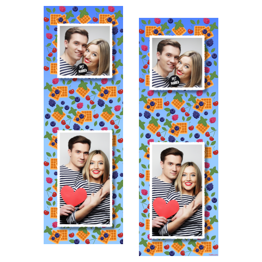 Dzień Gofra + owoce + 111 biały