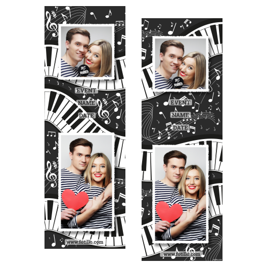 Światowy Dzień Fortepianu + nuty + 111 biały z tekstem Światowy Dzień Fortepianu + nuty + 111 biały z tekstem