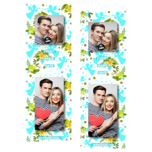 Pierwsza Komunia Święta + Kwiaty, anioły + 111 brak ramki z tekstem