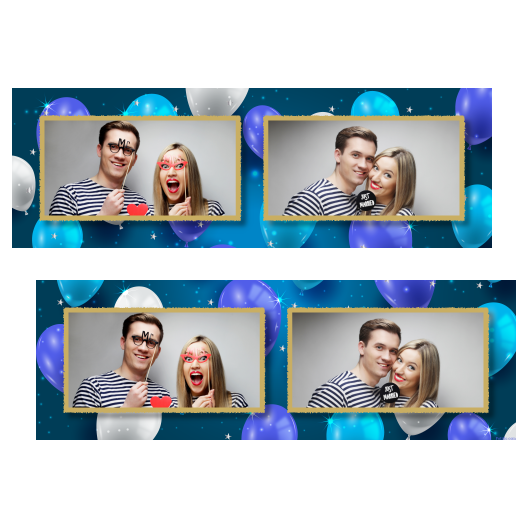 Birthday Balloons + balloons + 201 gold