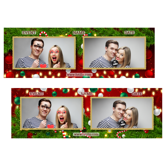 Ozdoby świąteczne + kwiaty i bombki + 201 złoty z tekstem