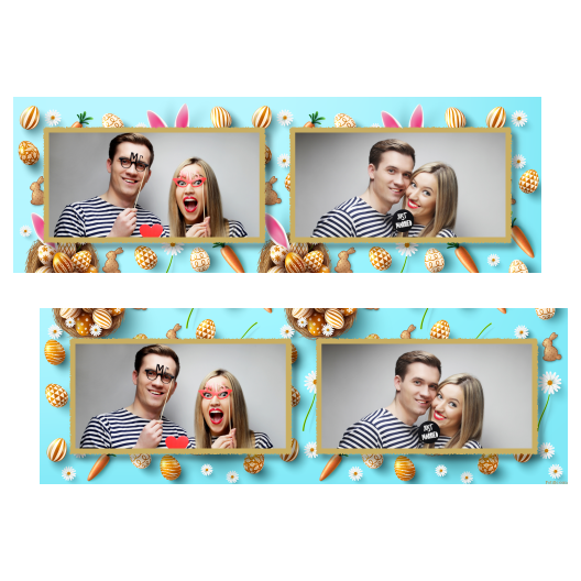 Easter Bunny + easter eggs + 201 gold Easter Bunny + easter eggs + 201 gold