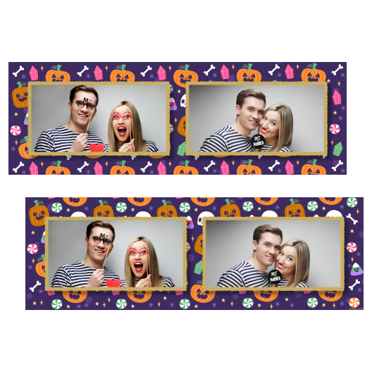 Halloweenowa dynia + kolaż + 201 złoty