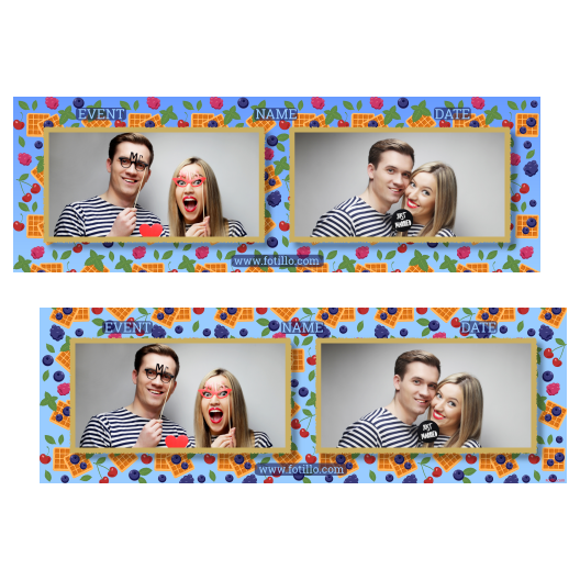 Dzień Gofra + owoce + 201 złoty z tekstem