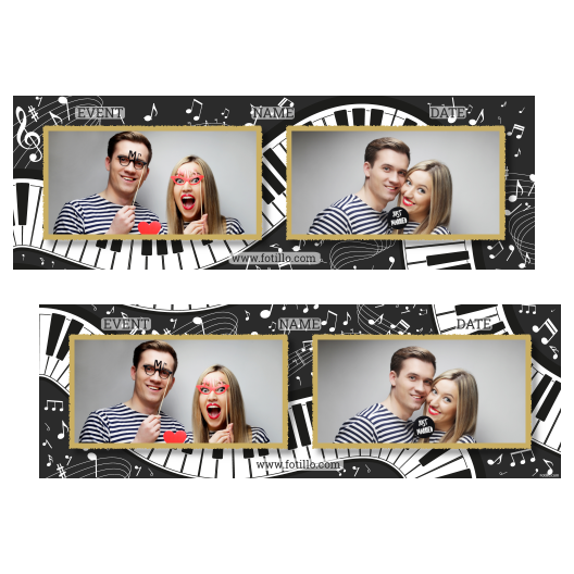 Światowy Dzień Fortepianu + nuty + 201 złoty z tekstem Światowy Dzień Fortepianu + nuty + 201 złoty z tekstem