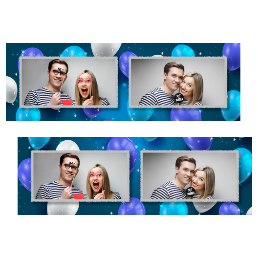 Birthday Balloons + balloons + 201 silver