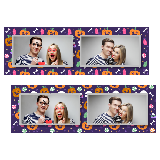 Halloweenowa dynia + kolaż + 201