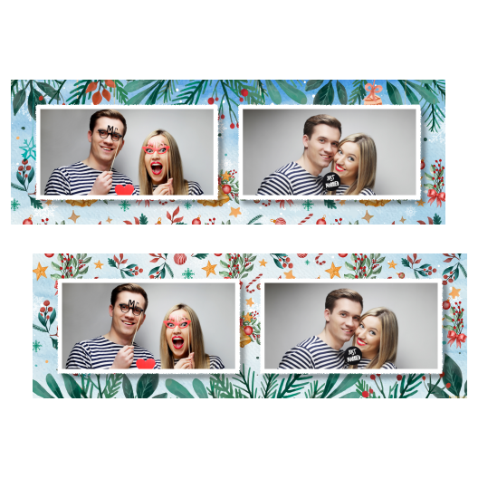 Dzwoneczki świąteczne + dekoracje + 201 biały