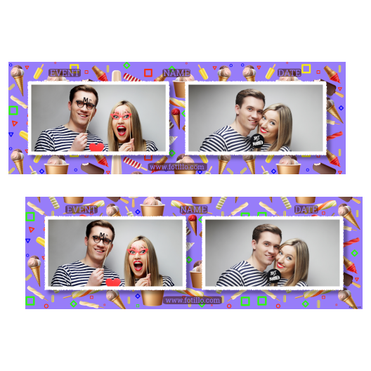 Dzień Lodów + kolaż + 201 biały z tekstem Dzień Lodów + kolaż + 201 biały z tekstem