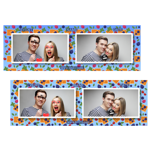 Dzień Gofra + owoce + 201 biały z tekstem