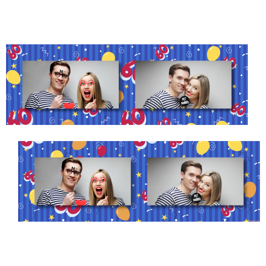 Sześćdziesiątka + balony + 201 brak ramki Sześćdziesiątka + balony + 201 brak ramki