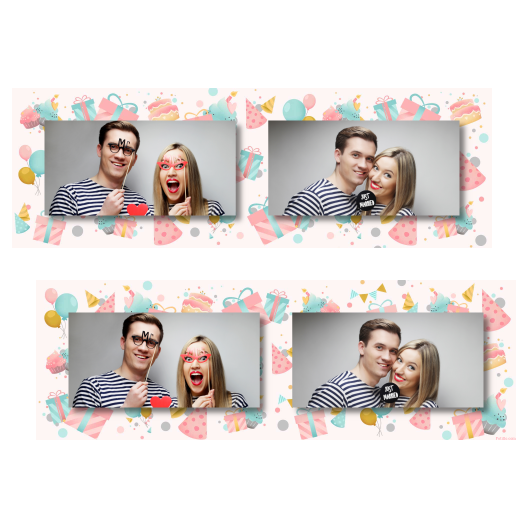 Birthday Party + collage + 201 no frame