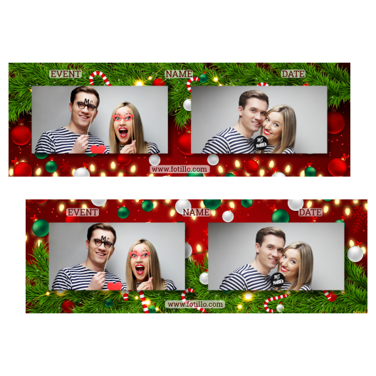 Ozdoby świąteczne + kwiaty i bombki + 201 brak ramki z tekstem