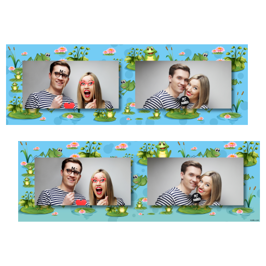 Frog Day + water lilies + 201 no frame Frog Day + water lilies + 201 no frame