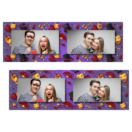 Dzień Teatru + maski + 201 brak ramki z tekstem Dzień Teatru + maski + 201 brak ramki z tekstem