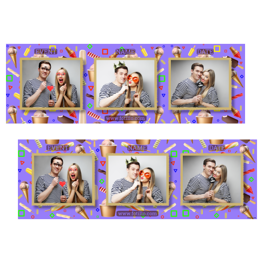 Dzień Lodów + kolaż + 202 złoty z tekstem Dzień Lodów + kolaż + 202 złoty z tekstem