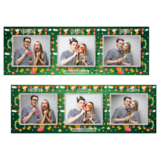 Boże Narodzenie + kwiaty i bombki + 202 z tekstem Boże Narodzenie + kwiaty i bombki + 202 z tekstem