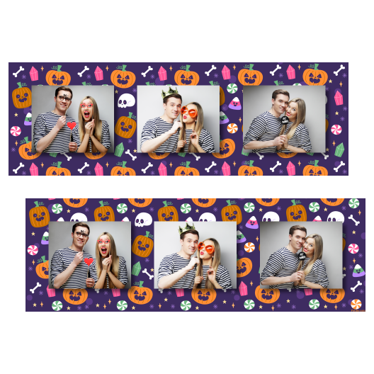 Halloweenowa dynia + kolaż + 202 brak ramki Halloweenowa dynia + kolaż + 202 brak ramki