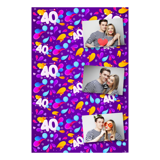 40th Birthday Party + hearts