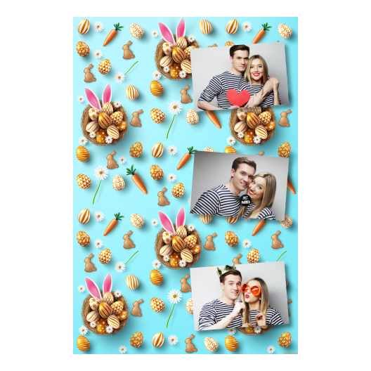 Easter Bunny + easter eggs + 301 no frame Easter Bunny + easter eggs + 301 no frame