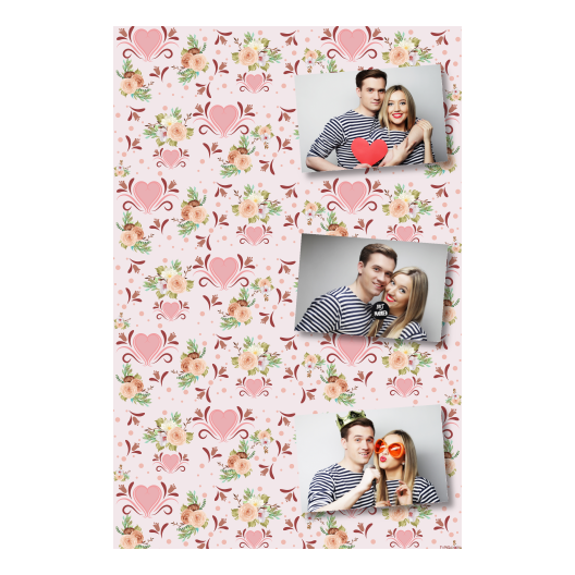 Wesele + kwiaty i serca + 301 brak ramki