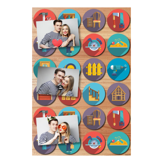 Carpenter's Day + collage + 302 no frame Carpenter's Day + collage + 302 no frame