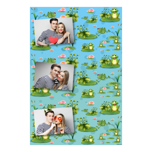 Frog Day + water lilies + 302 no frame Frog Day + water lilies + 302 no frame