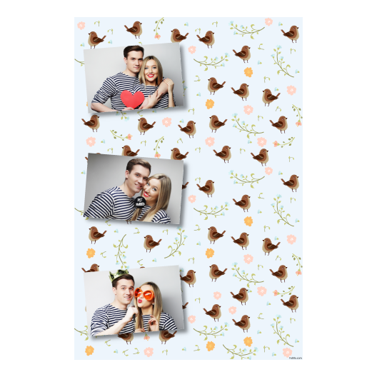 Sparrow Day + flowers + 302 no frame Sparrow Day + flowers + 302 no frame