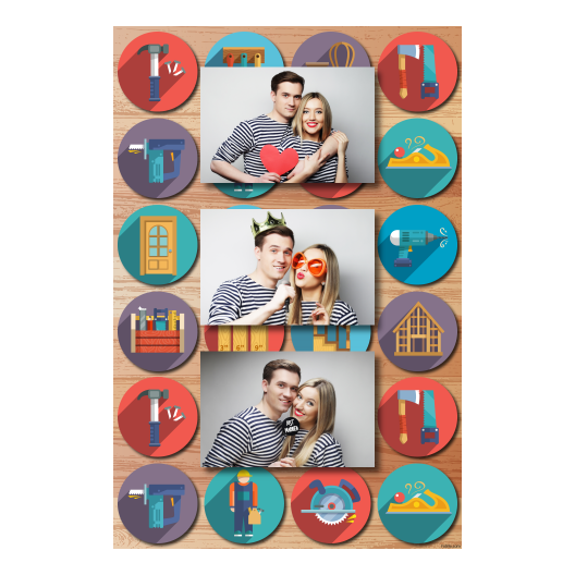 Carpenter's Day + collage + 306 no frame Carpenter's Day + collage + 306 no frame