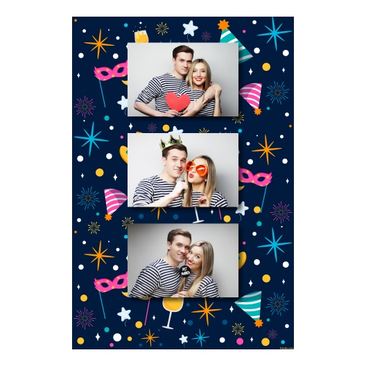 Przyjęcie sylwestrowe + Fajerwerki, gwiazdy + 306 brak ramki Przyjęcie sylwestrowe + Fajerwerki, gwiazdy + 306 brak ramki