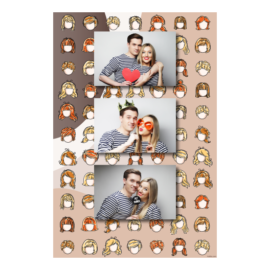 Ddzień peruki 306 brak ramki Ddzień peruki 306 brak ramki