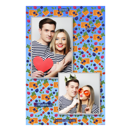 Dzień Gofra + owoce + 307 z tekstem Dzień Gofra + owoce + 307 z tekstem