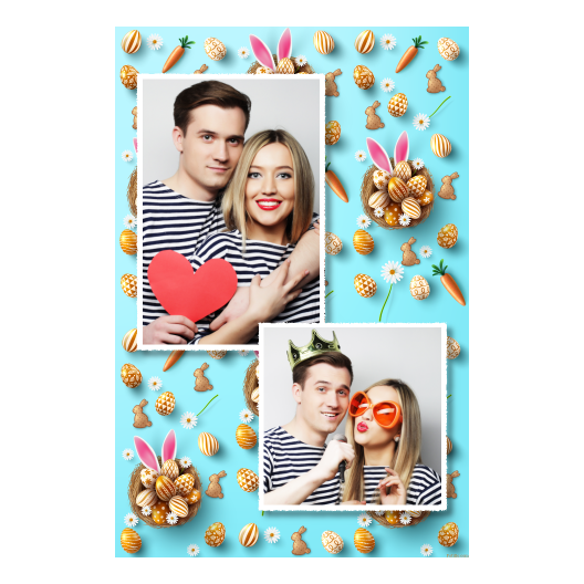 Easter Bunny + easter eggs + 307 white Easter Bunny + easter eggs + 307 white