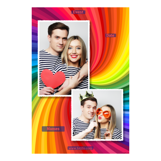 Dzień Tęczy + zabarwienie + 307 biały z tekstem Dzień Tęczy + zabarwienie + 307 biały z tekstem