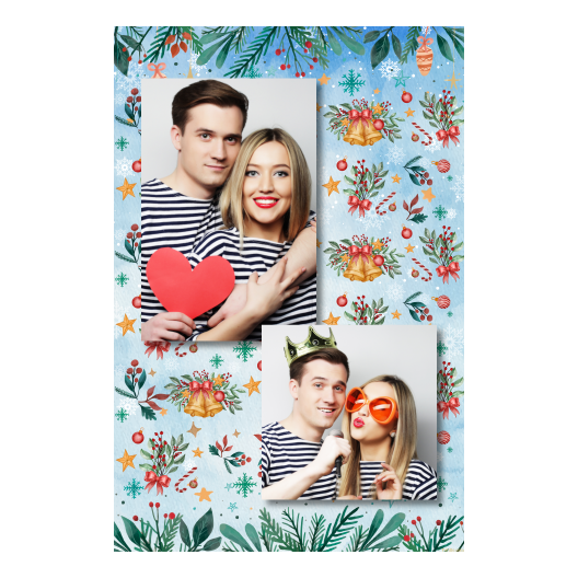 Dzwoneczki świąteczne + dekoracje + 307 brak ramki Dzwoneczki świąteczne + dekoracje + 307 brak ramki