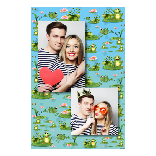 Frog Day + water lilies + 307 no frame Frog Day + water lilies + 307 no frame