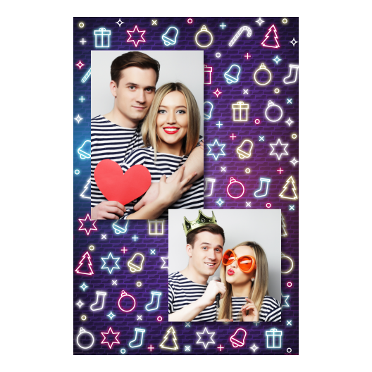 Przyjęcie sylwestrowe + Prezenty, dzwonki, choinka + 307 brak ramki Przyjęcie sylwestrowe + Prezenty, dzwonki, choinka + 307 brak ramki