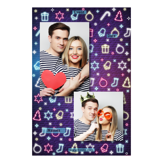 Przyjęcie sylwestrowe + Prezenty, dzwonki, choinka + 307 brak ramki z tekstem Przyjęcie sylwestrowe + Prezenty, dzwonki, choinka + 307 brak ramki z tekstem