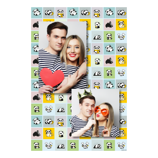 Panda's Day + collage + 307 no frame Panda's Day + collage + 307 no frame