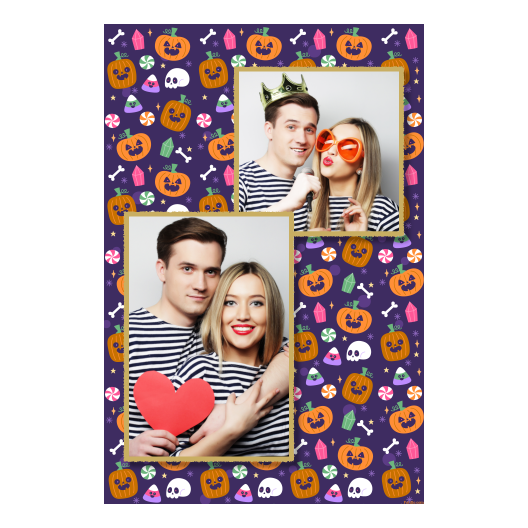 Halloweenowa dynia + kolaż + 308 złoty Halloweenowa dynia + kolaż + 308 złoty