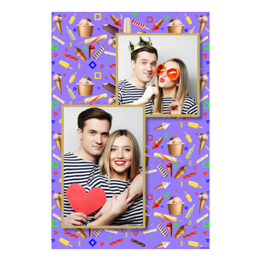 Dzień Lodów + kolaż + 308 złoty Dzień Lodów + kolaż + 308 złoty