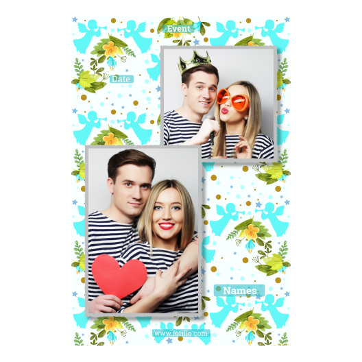 Pierwsza Komunia Święta + Kwiaty, anioły + 308 z tekstem Pierwsza Komunia Święta + Kwiaty, anioły + 308 z tekstem