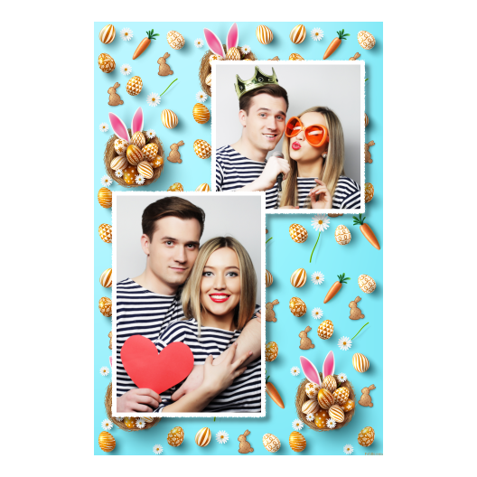 Easter Bunny + easter eggs + 308 white Easter Bunny + easter eggs + 308 white