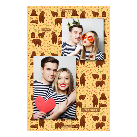 Grizli + niedźwiedzie + 308 brak ramki z tekstem Grizli + niedźwiedzie + 308 brak ramki z tekstem