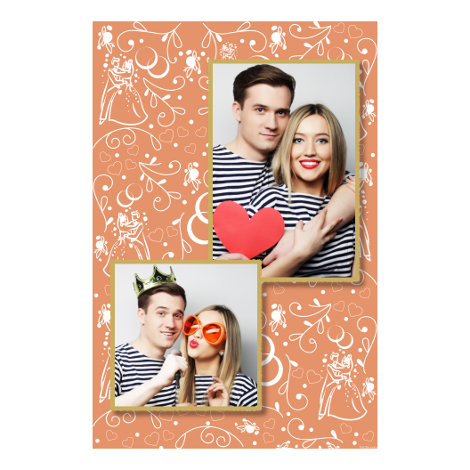 Wedding Photo + hearts + 309 gold Wedding Photo + hearts + 309 gold
